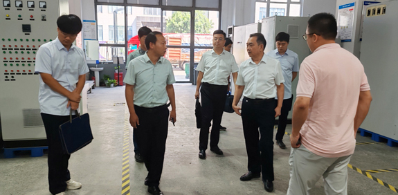 歡迎河南水利投資集團(tuán)河南省水利勘測有限公司來新鼎參觀交流