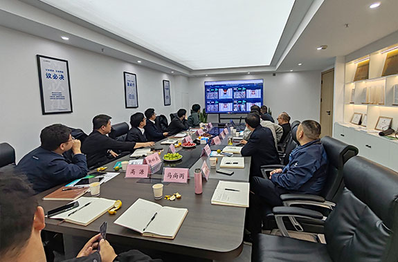 河南水利勘測童總一行來鄭州新鼎自動化科技有限公司考察及交流指導(dǎo)