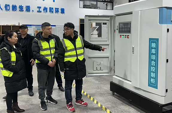 中國建筑第六工程局有限公司考察新鼎科技，共商河南省軍糧綜合保障基地智能化建設(shè)